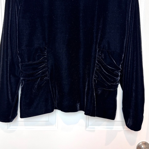 Susan Lewis Black Velvet Jacket Blazer, Ladies Size PXL - Picture 7 of 7